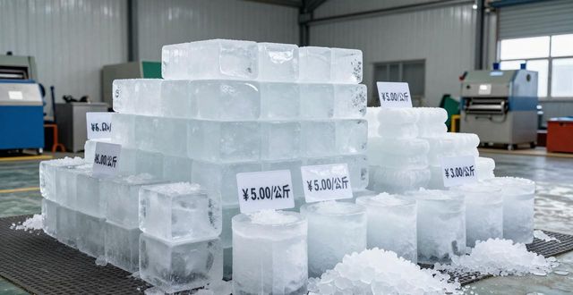 南沙区食用冰块多少钱 良臣制冰厂最新报价