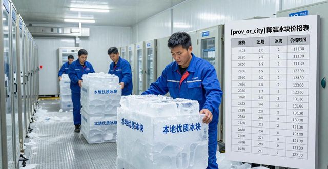 南沙区降温冰块多少钱一吨？本地制冰厂报价来了
